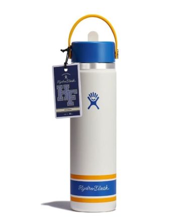 24 oz Wide Mouth with Flex Straw Cap - Campus Ivory