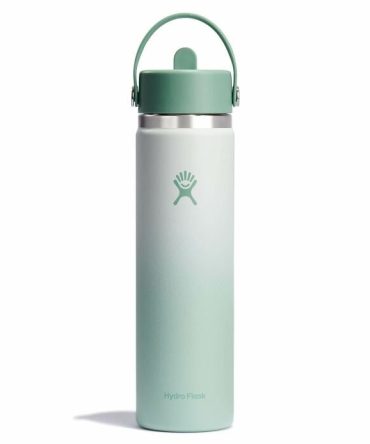 24 oz Wide Mouth with Flex Straw Cap - Matcha Ombré