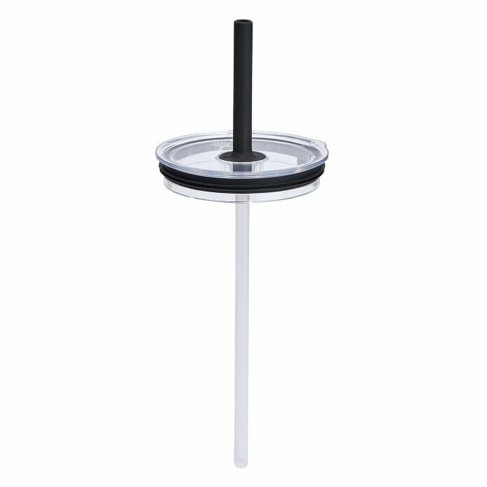 Large Press-In Straw Lid - Clear