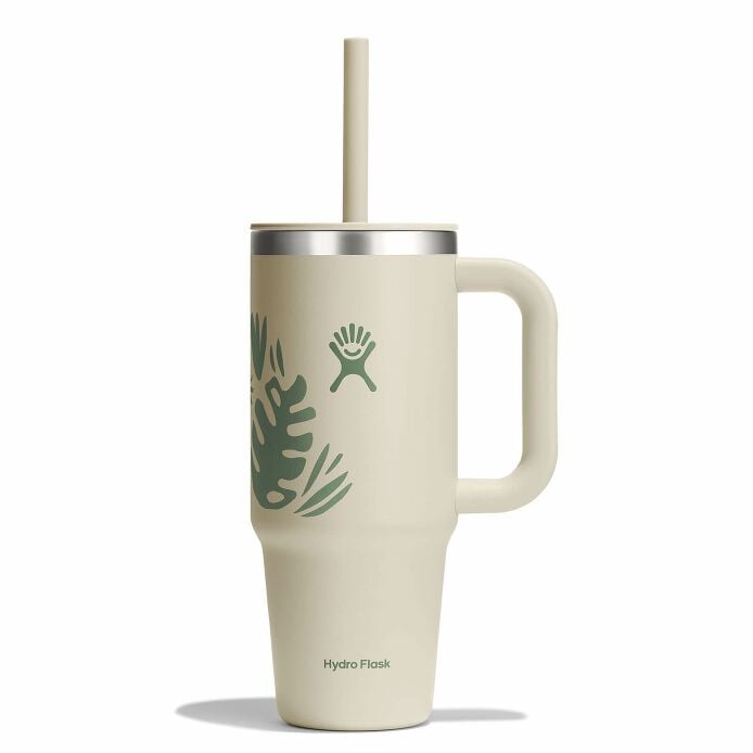 24 oz Travel Tumbler - Botanical Bliss Coconut