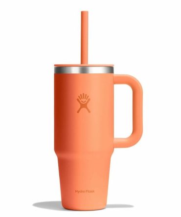 24 oz Travel Tumbler - Nectar Orange